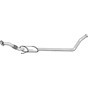 BOSAL Silencieux central pour KIA: Picanto (Ref: 287-615) pas cher