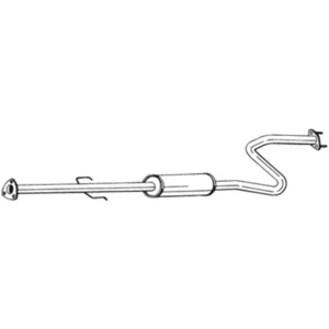 Silencieux Central Bosal 284-241 pas cher