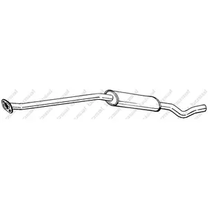 BOSAL Silencieux central pour TOYOTA: Picnic (Ref: 284-939) pas cher