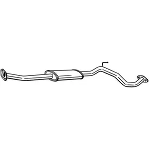BOSAL Silencieux central pour NISSAN: Note (Ref: 284-957)Vendu parfeu-vert