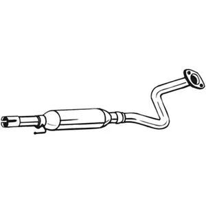 BOSAL Silencieux central pour TOYOTA: Corolla (Ref: 284-585) pas cher
