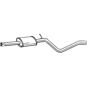 Comparateur de prix : Silencieux central BOSAL 284-555