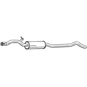 Comparateur de prix : BOSAL Silencieux central pour AUDI: A4 (Ref: 284-461)