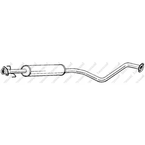 BOSAL Silencieux central pour OPEL: Vectra (Ref: 284-411) pas cher