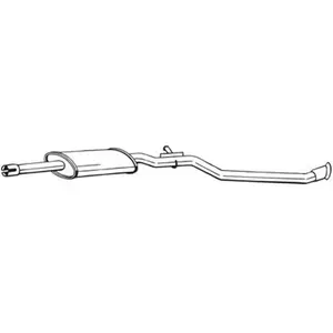 Comparateur de prix : Silencieux central BOSAL, par ex. pour Citroën, Peugeot