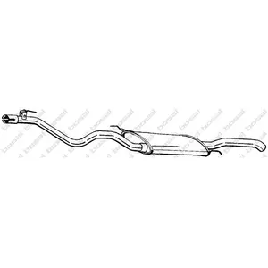 BOSAL Silencieux arrière pour VOLKSWAGEN: Golf (Ref: 285-901) pas cher