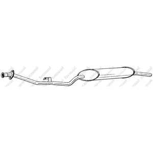 BOSAL Silencieux arrière pour BMW: Série 3 (Ref: 285-099) pas cher