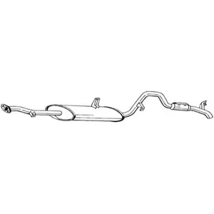 Silencieux Arrière Bosal 285-131 pas cher