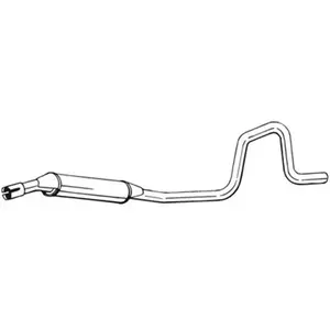 BOSAL Silencieux central pour LAND ROVER: Freelander (Ref: 285-381) pas cher