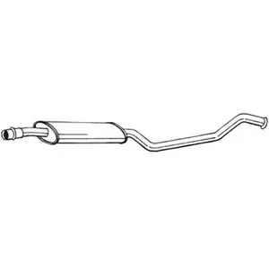 Silencieux central BOSAL 285-715 - Réf. 285715 pas cher