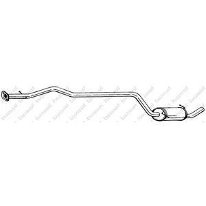 BOSAL Silencieux central pour FORD: Courier (Ref: 286-247) pas cher