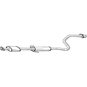Silencieux Central Bosal 286-819 pas cher