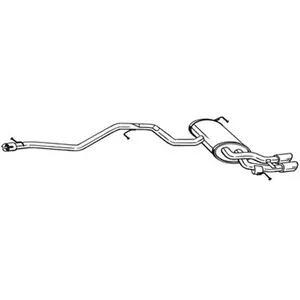 Comparateur de prix : BOSAL Silencieux arrière pour VOLKSWAGEN: Tiguan (Ref: 286-363)