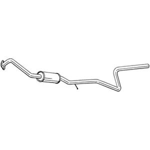 BOSAL Silencieux central pour FORD: Fiesta (Ref: 288-185) pas cher