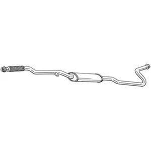 BOSAL Silencieux central pour CITROËN C1 II (PA, PS_) pas cher