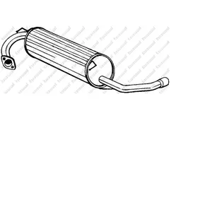 BOSAL Silencieux arrière pour TOYOTA: RAV4 (Ref: 278-839)