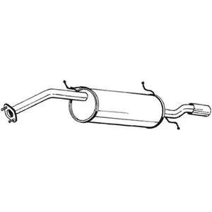 BOSAL Silencieux arrière pour MAZDA: MX6, 626 (Ref: 278-077) pas cher