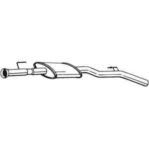 BOSAL Silencieux central pour RENAULT: Clio (Ref: 278-667) pas cher