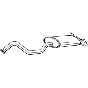 BOSAL Silencieux arrière pour RENAULT: Laguna (Ref: 278-735) pas cher