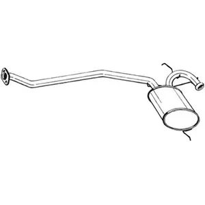BOSAL Silencieux central pour RENAULT: R19 (Ref: 279-241) pas cher