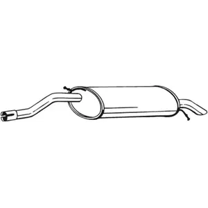 Silencieux Arrière Bosal 279-949 pas cher