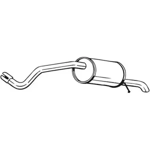 BOSAL Silencieux arrière pour SKODA: Fabia (Ref: 279-831) pas cher