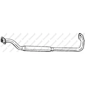BOSAL Silencieux central pour TOYOTA: RAV4 (Ref: 279-003)