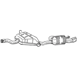 BOSAL Silencieux arrière pour FIAT: Barchetta (Ref: 279-351)Vendu paramazon