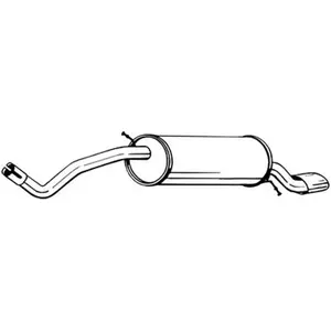 BOSAL Silencieux arrière pour VOLKSWAGEN: Polo (Ref: 279-495) pas cher