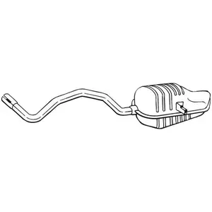 Comparateur de prix : BOSAL Silencieux arrière pour RENAULT: Mégane, Scénic (Ref: 279-431)