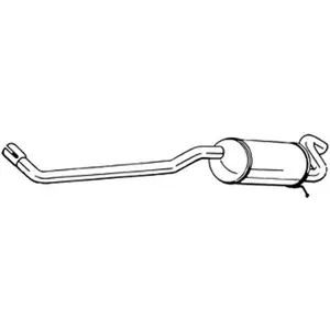 BOSAL Silencieux arrière pour DACIA: Sandero, Logan (Ref: 279-783) pas cher