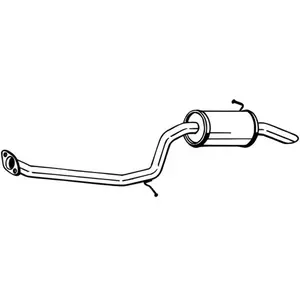 Silencieux arrière BOSAL 279-787 pas cher