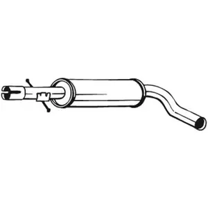 Comparateur de prix : BOSAL Silencieux central pour SKODA: Octavia (Ref: 220-663)