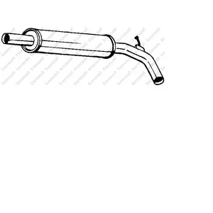 Comparateur de prix : BOSAL Silencieux central pour VOLKSWAGEN: Lupo (Ref: 227-109)
