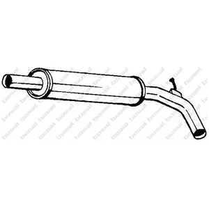 Comparateur de prix : BOSAL Silencieux central pour SEAT: Cordoba, Ibiza & VOLKSWAGEN: Polo (Ref: 227-463)