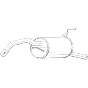 Silencieux arrière 228-145 Bosal 228145 pas cher
