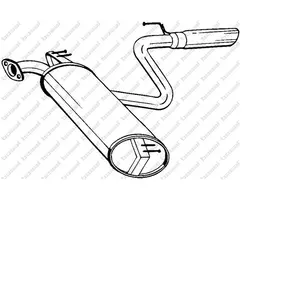 Comparateur de prix : BOSAL Silencieux arrière pour TOYOTA: Celica (Ref: 228-469)