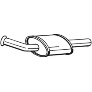 Comparateur de prix : BOSAL Silencieux central pour RENAULT: Twingo (Ref: 200-811)