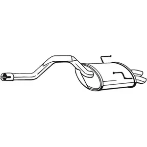 BOSAL Silencieux arrière pour RENAULT: Espace (Ref: 200-803) pas cher