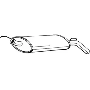 BOSAL Silencieux arrière pour RENAULT: Super 5 (Ref: 200-149) pas cher