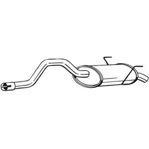 Comparateur de prix : BOSAL Silencieux arrière pour RENAULT: Espace (Ref: 200-157)