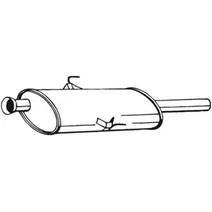 BOSAL Silencieux central pour RENAULT: Espace (Ref: 200-159) pas cher