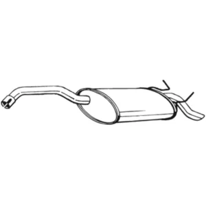 BOSAL Silencieux arrière pour RENAULT: Safrane (Ref: 200-483) pas cher