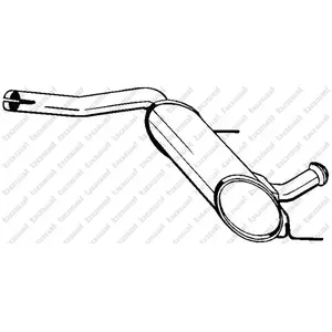 Comparateur de prix : BOSAL Silencieux central pour RENAULT: Laguna (Ref: 200-729)