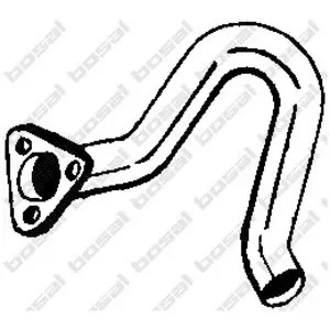 Tuyau d'échappement 337-445 Bosal 337445 pas cher