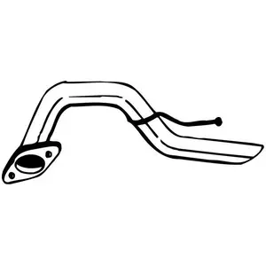 Tuyau d'échappement 351-783 Bosal 351783 pas cher