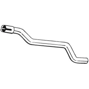 BOSAL Tuyau d'échappement pour AUDI: 80, Coupé (Ref: 435-913) pas cher