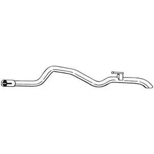Bosal Tuyau d'échappement, arrière PRIX CANON, par ex. pour VW, Mercedes-Benz pas cher