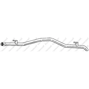 Comparateur de prix : BOSAL Tuyau d'échappement pour MERCEDES-BENZ: Sprinter (Ref: 516-151)