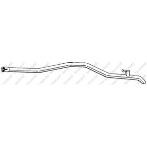 BOSAL Tuyau d'échappement pour MERCEDES-BENZ: Sprinter (Ref: 516-359) pas cher